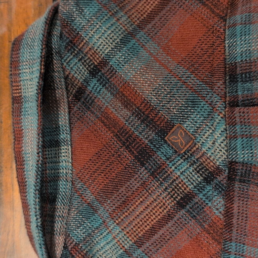 Prana Flannel Button Down Organic Cotton - Picture 8 of 8
